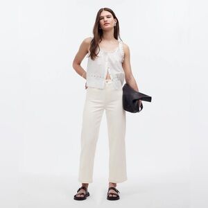 The Emmett Wide-Leg Crop Jean: Welt Pocket Edition